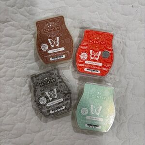 Scentsy bars bundle - Apple and Fire fall autumnal scent quad